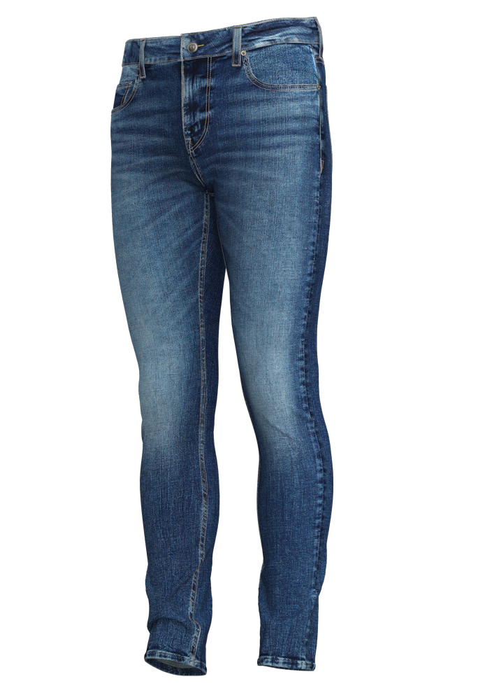 3D jeans women's skinny fit wash Bandicoot