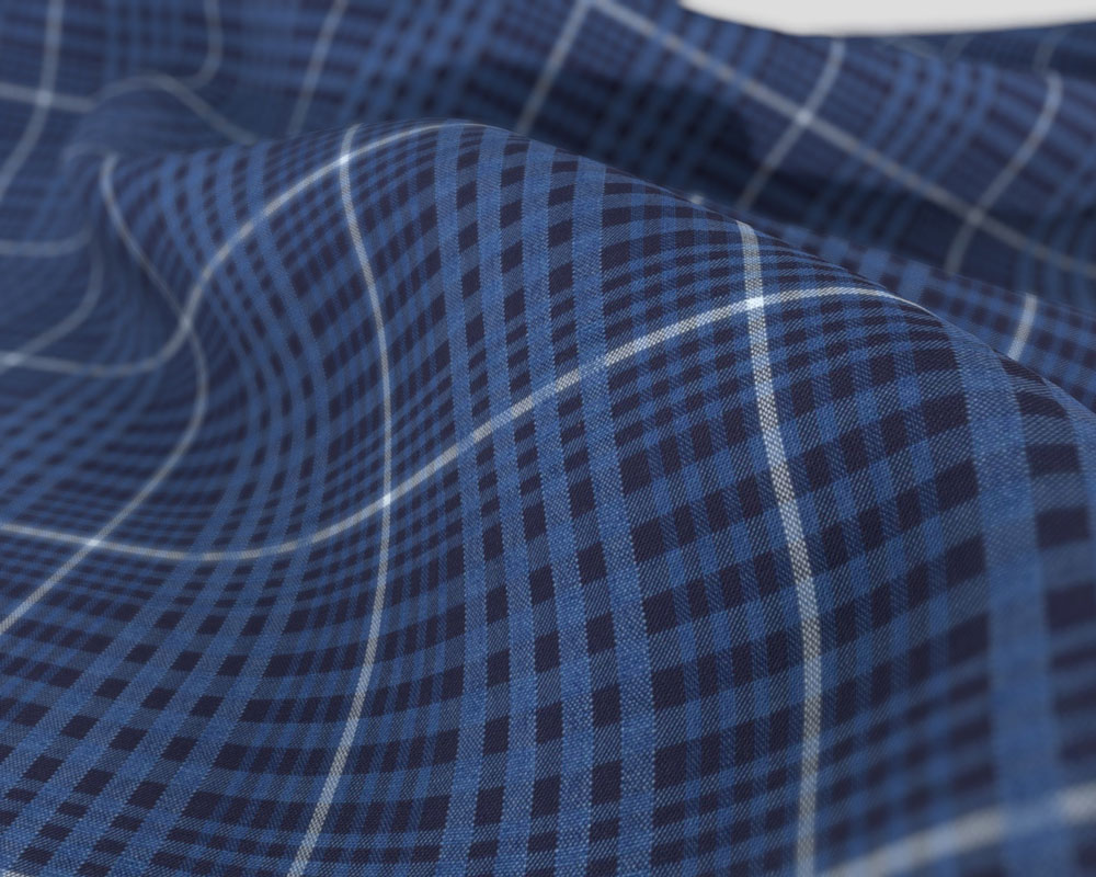 3D indigo denim fabric digital textile yarn dyed woven Bandicoot