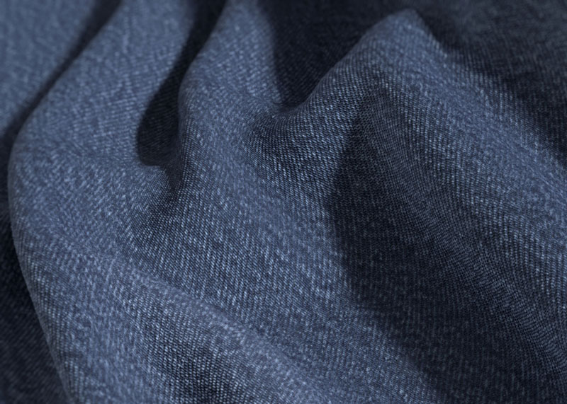 3D denim fabric created with Bandicoot scanning looking like photo