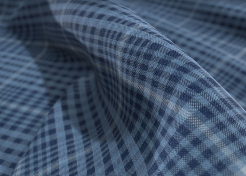 3D denim indigo light wash yarn dye digital fabric texture Bandicoot